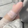 Thigh High Stockings with Antiskid Silicone Lace Top Silk Stays Up Pantyhose Women Over The Knee Socks Cosplays Costume