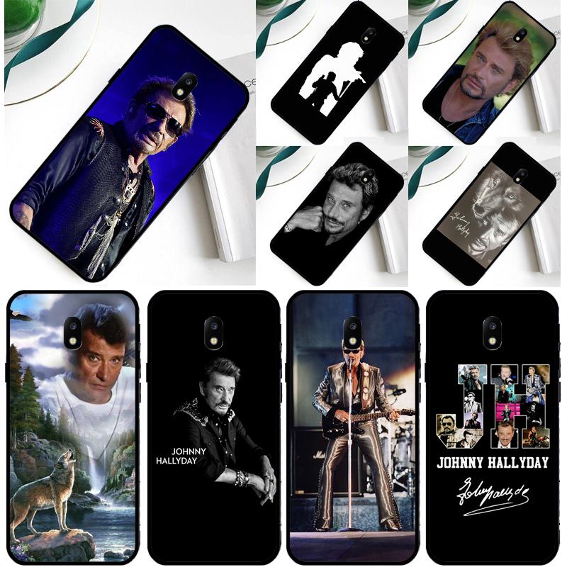 Johnny Hallyday Case For Samsung J5 J7 J3 J1 2016 A3 A5 2017 A6 A7 A8 A9 J8 2018 J4 J6 Plus Coque Fundas