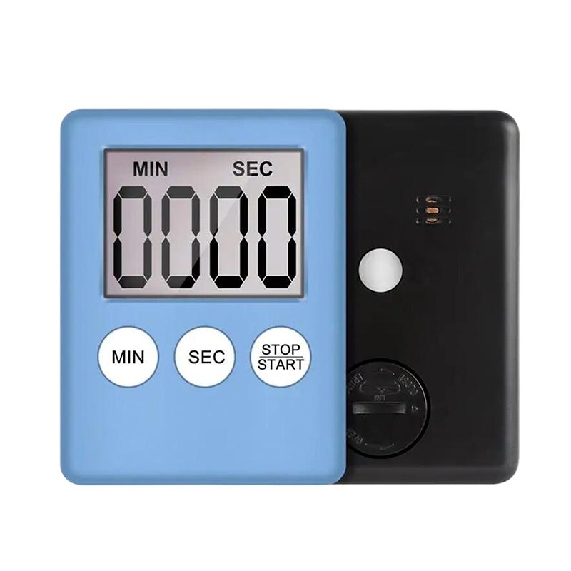 1 stk LCD Digitalt Kjøkkentimer Magnetisk Matlaging Nedtelling Opptellingstimer Klar Høy Alarm Hjemmekjøkken Matlagingstilbehør