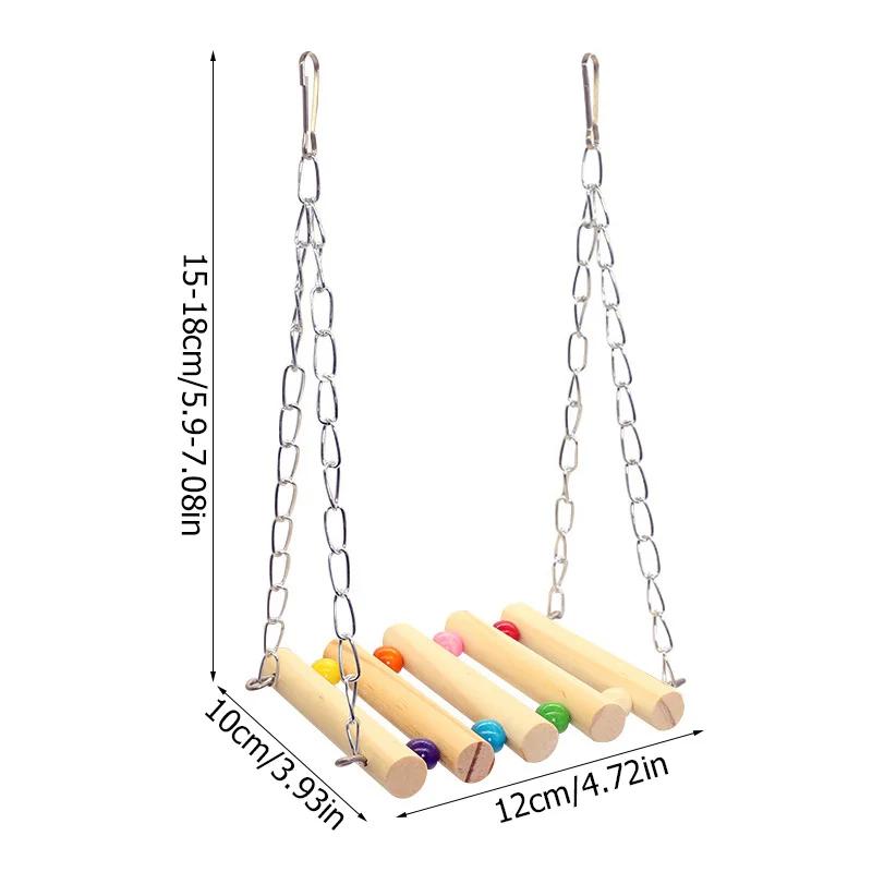 Birds Toy Pet Bird Parrot Parakeet Budgie Cockatiel Cage Hut Nest Bird Toy Hammock Swing Toy Hanging Toy Brinquedo Pet Supplies
