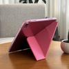 Apple iPad 11th Gen A16 Protective Case: 10.9-inch Anti-bend Magnetic Acrylic Shell, Three-fold Design, No Pen Slot