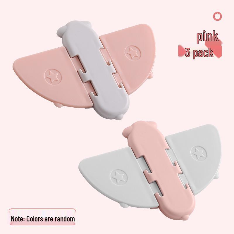 Children's Adjustable Safety Lock for Drawers, Cabinets, and Refrigerators - Anti-Pinch, Transparent, Baby-Proof Latch.