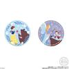 BANDAI Disney Characters Embroidered Can Badge Biscuits Box of 12 (Candy Toys) Biscuits