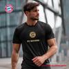 FC Bayern München Schwarz Gold Atmungsaktives T-Shirt