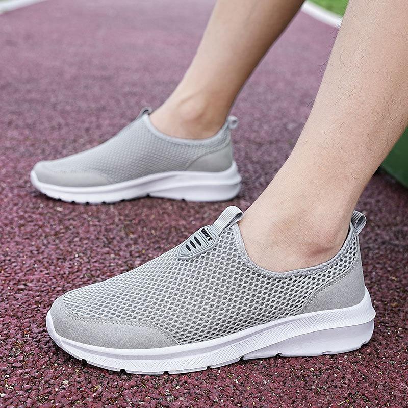 Neue Sportschuhe Herrenschuhe Low-Top-Schuhe Weichsohlige Schuhe Lässige Slipper Laufschuhe