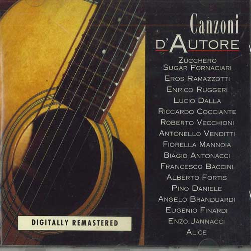 

CD VARIOUS - Canzoni D autore 5146912 PHONOGRAM Non Japan World Music Used
