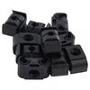 Black Brake Pipe Double Brake Line Clips Clamps Mm Brake Pipe