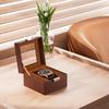 ProCase Watch Box for 1 Slot Watch Watch Storage Watch Holder Organizer for Watch Display Case with Glass Lid Men, Men's Case, Men,