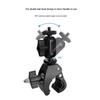 360-Degree Rotating Phone Holder with Strong Clamp for Motorcycles and Electric Vehicles