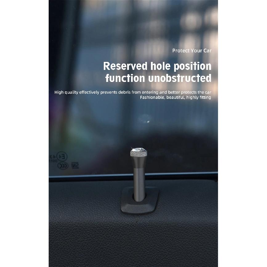 Crystal Door Lock Pin Sturdy Decorative Automotive Accessories For BMW E46 E34 F25 E60 F10 F30 E36 E31 E39 E90 F20 E91 G20 X5