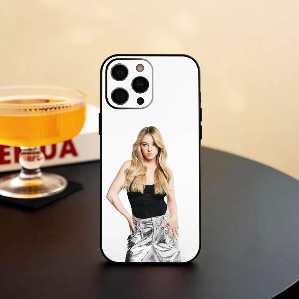 

S-Sydney S-Sweeney Phone Case Silicone Soft For IPhone 17 16 15 14 13 12 11 X XR Plus Pro Max Plus iPhone12PRO