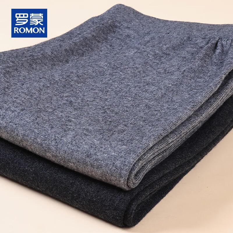ROMON Men's Wool Blend Thermal Base Layer Pants