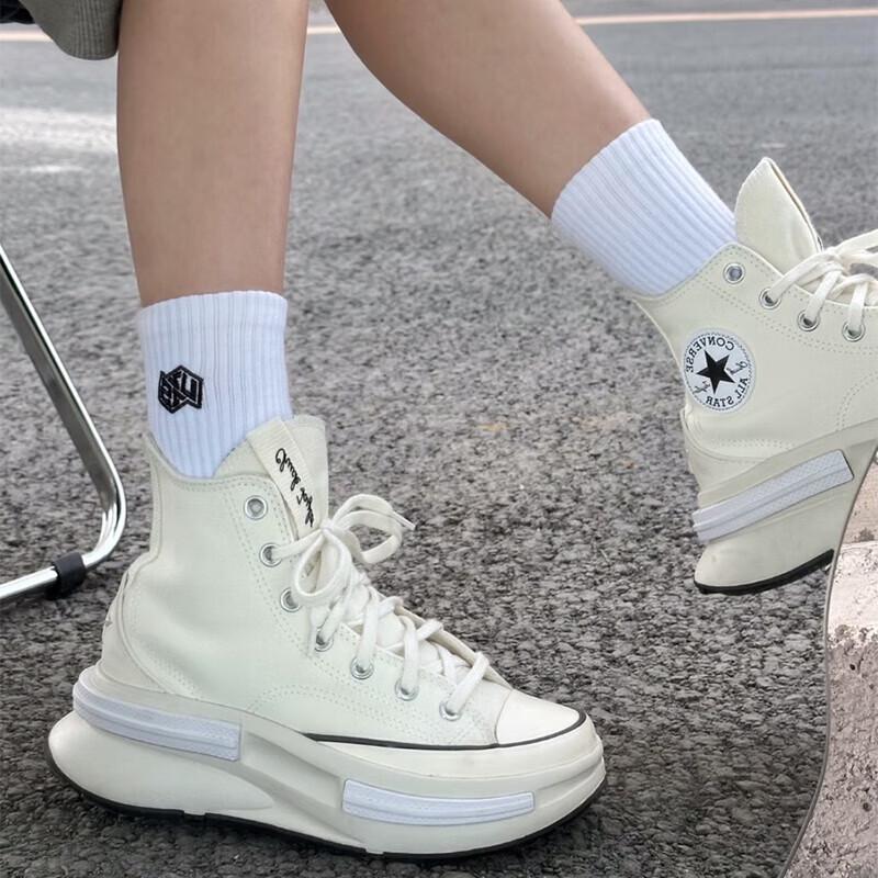 

Converse Run Star High-Top Platform Canvas Shoes 35.5
