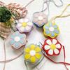 Coin Purse Fashion Lovely Baby Girls Flower Children PU Leather Kids Cartoon Small Wallet Holiday Gift