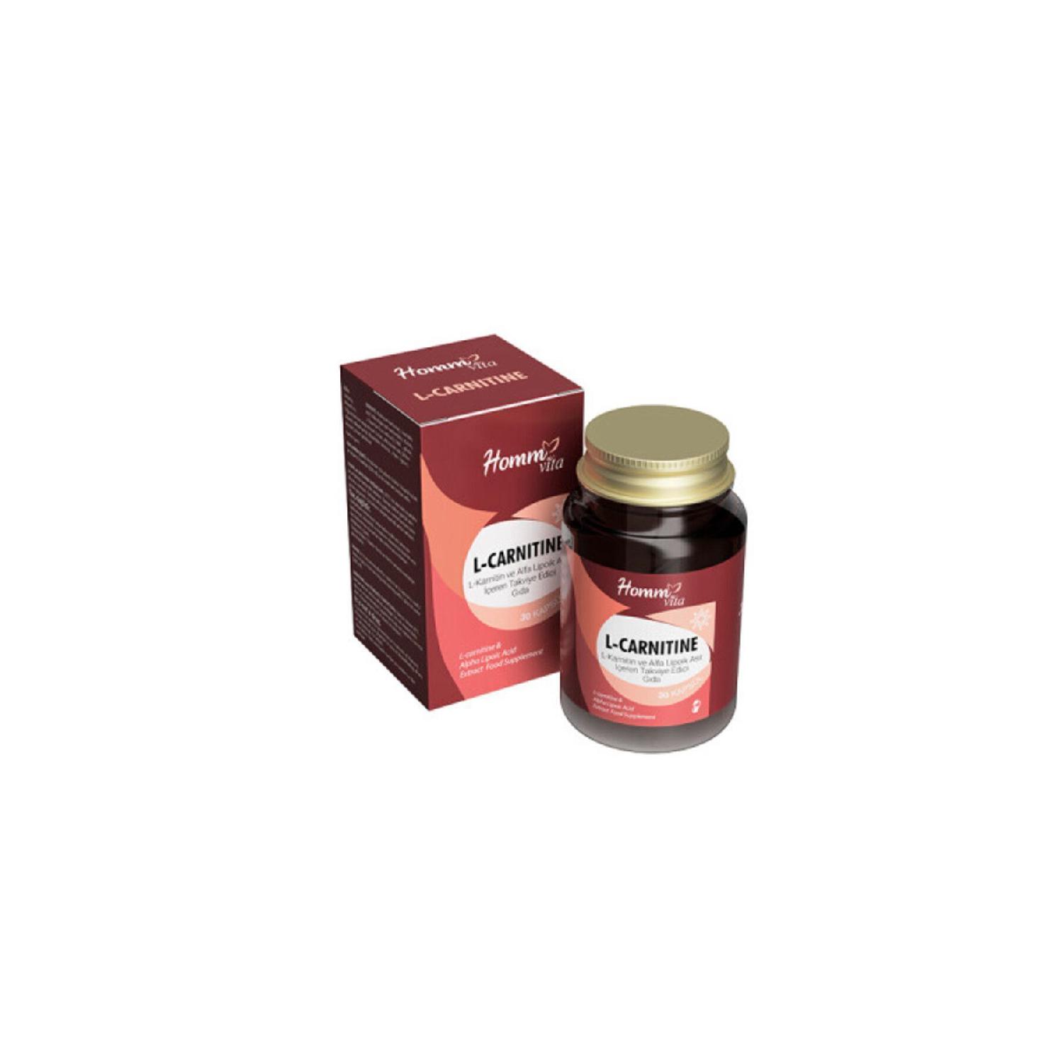 

Homm Vita L-carnitine And Reinforcing Food Containing Alpha Lipoic 30 Capsules