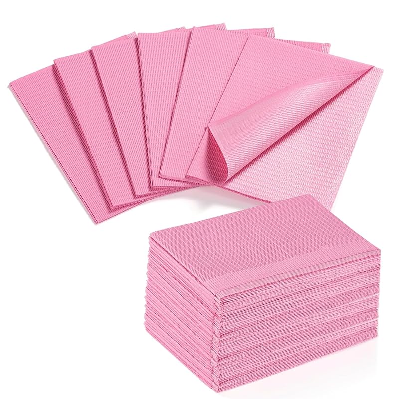 

Makartt Disposable Nail Mats: 20 Pcs Fordable Nail Paper Towels for Table Acrylic Practice Sheet 3 Ply Waterproof Nail Art Table Mats Clean Pads for 20PCS