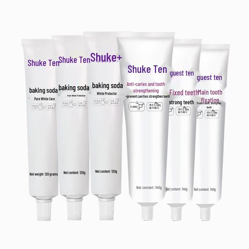 Shuke Komplett Mundpflege Zahnpasta & Zahnbürsten Set