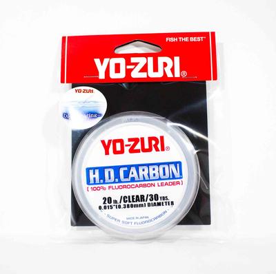 Yo Zuri Duel H.D Carbon Fluorocarbon 30 Yds 20 Lb R889-CL (0894)
