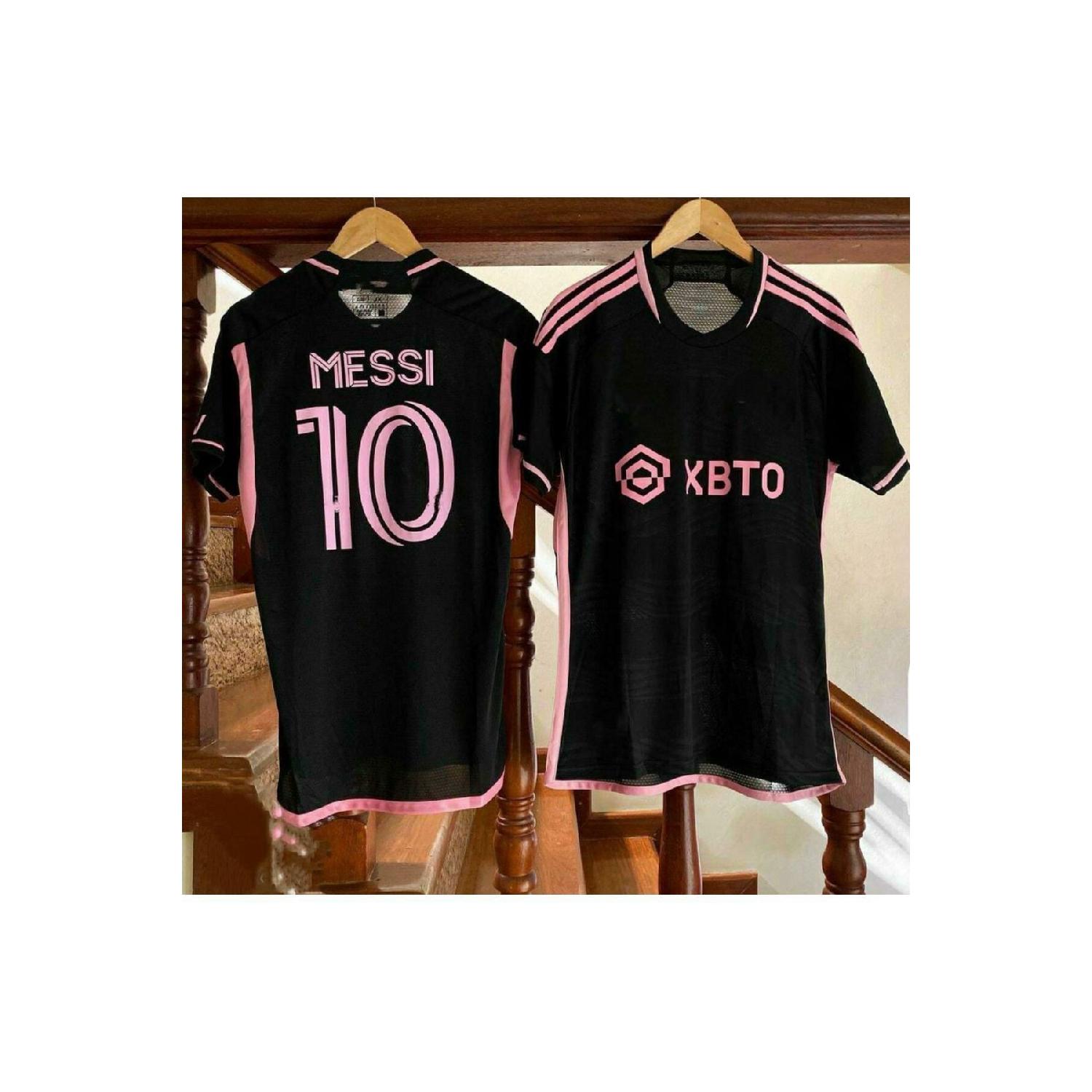 

Miami 2023/24 New Season Lionel Messi Away Jersey (black) S чёрный