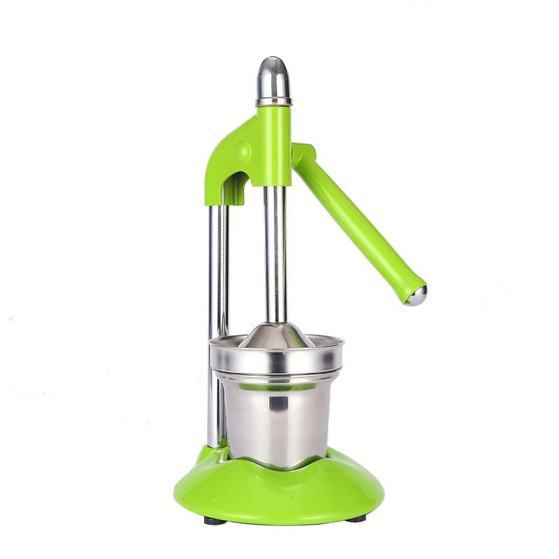 

Цитрусовая соковыжималка Коммерческая Нержавеющая сталь Ручная соковыжималка Для лимона граната апельсинового сока Тяжелая настольная соковыжималка для лимона