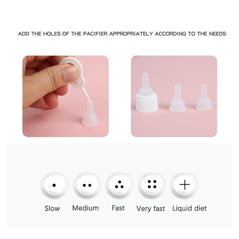 50cc Portable Household Kitten Milk Bottle Durable Easy To Clean Puppy Kitten Milk Nursing Bottle Young Pet Feeding Supplies