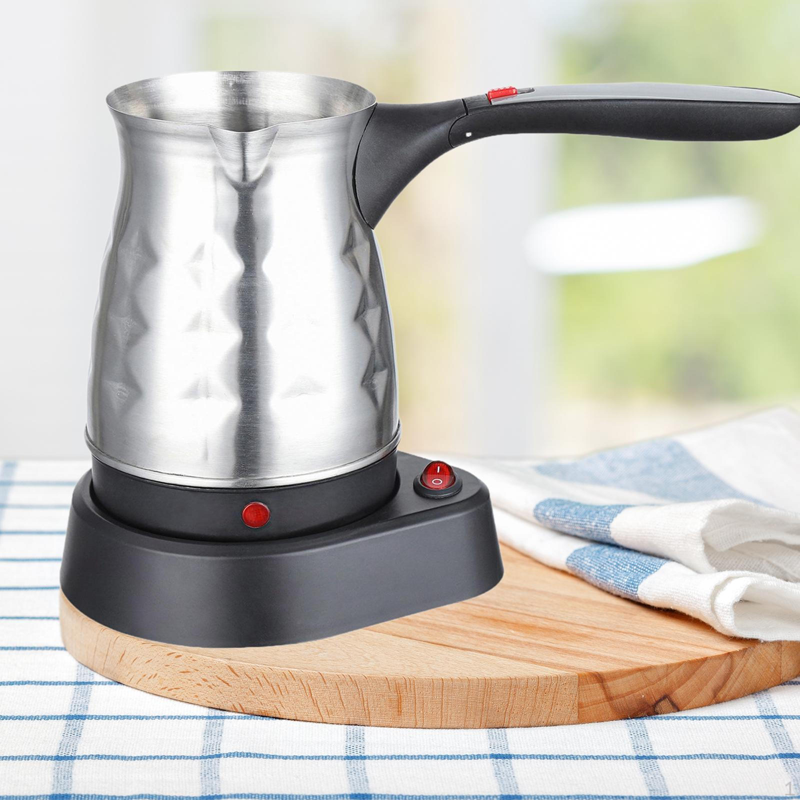 

Электрический кофейник 17 унций из нержавеющей стали, чайник, удобная ручка, быстрый Diamond