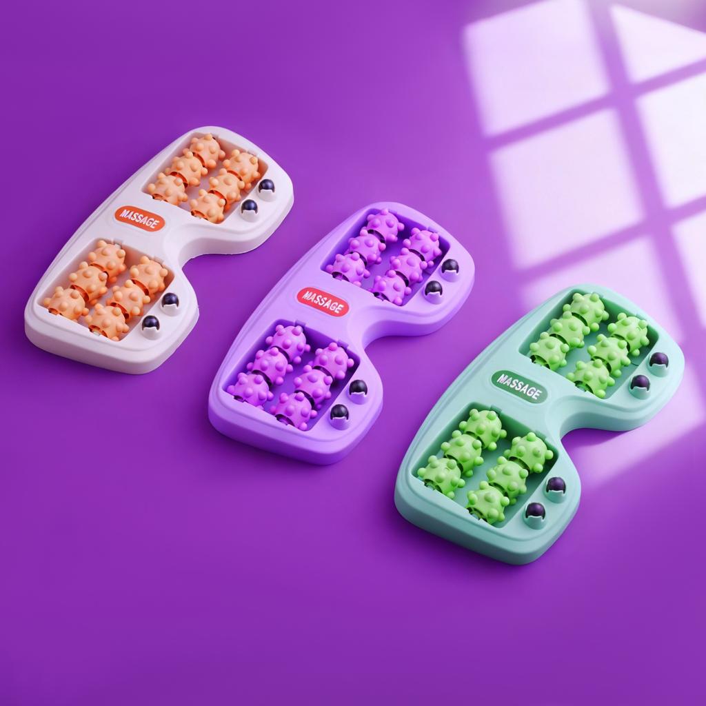 Foot Roller Massager Foot Massage Magnetic Bead Roller Multi-Point Foot Massage Foot Therapy Rubbing Foot Massager