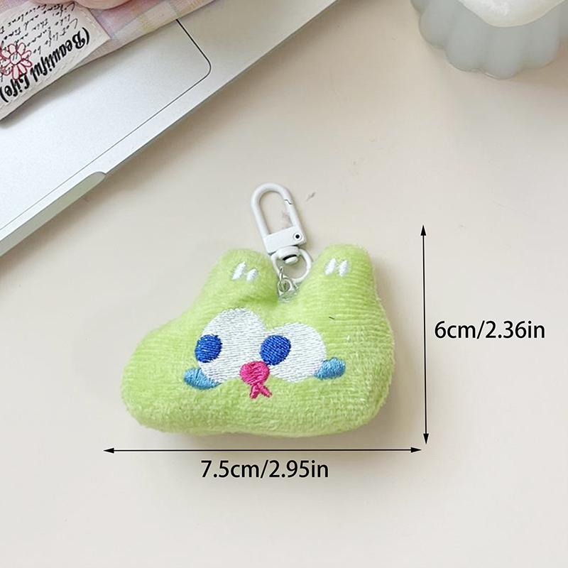

Мультяшная игрушка-животное Dopamine Color, брелок, подвеска, милая мягкая кукла, украшения для сумки, пара, друзья, аксессуары, детские подарки зелёный