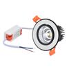 3.3in 7W COB LED Downlight 6000K 100‑264V Adjustable Downlight Embedded Ceiling Light for Bedroom