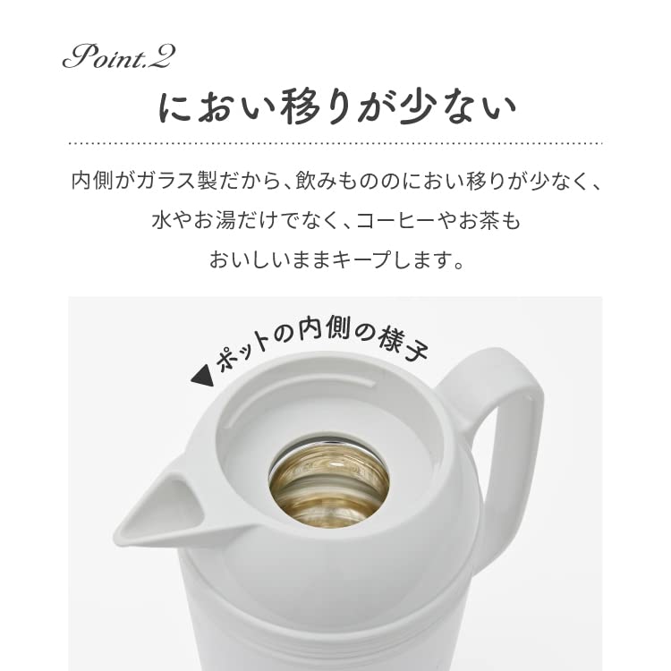 Peacock Termoska Průmysl Peacock Termoska Skleněná Stolní Konvice Termoska Bez Těsnění Praktická Konvice Udržení Tepla Není Potřeba Elektřina Magická Láhev Konvice