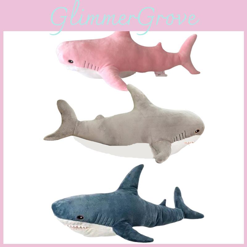 Peluche Réaliste Requin 3D Jouet Oreiller Pour Décoration Et Cadeau Pour Enfants