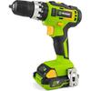 Cordless Impact Drill - FIELDMANN - 20V - 2Ah Battery - 35 Nm - Quick Charger and Case Included