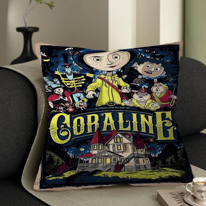 Coraline Cushion Cover 30x50 Polyester Sofa Cushions Decorative Throw Pillows Home Decoration Pillowcover