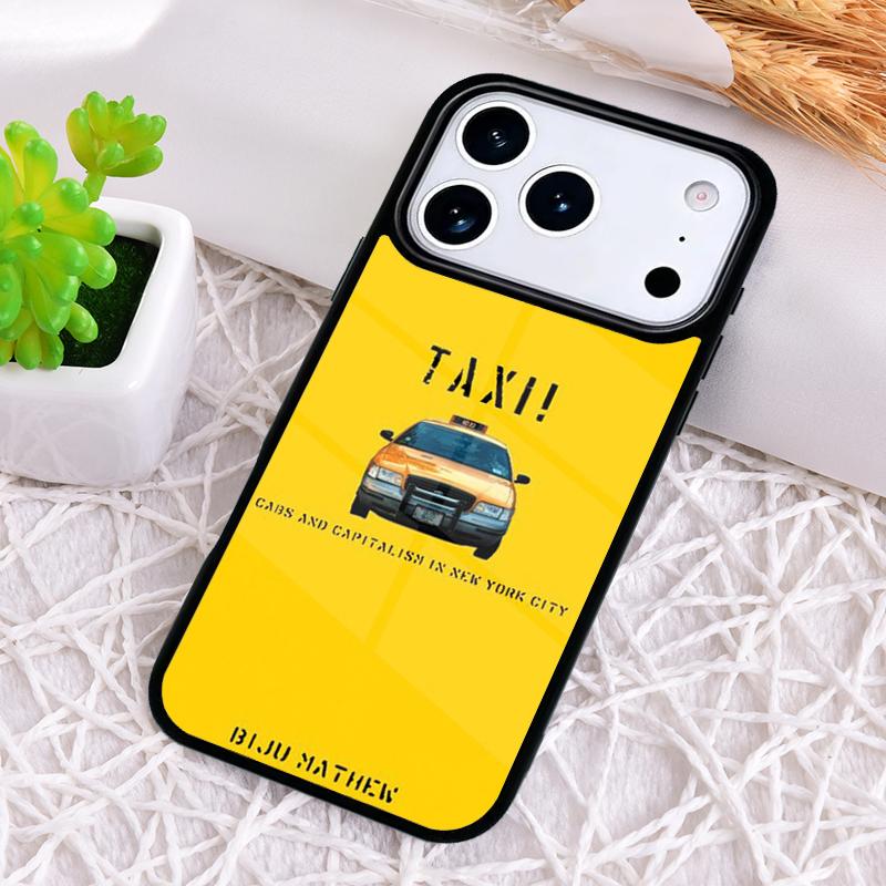 NYC Yellow Taxi Cabs Shockproof Phone Case for iPhone 17 Air 16e 15 11 12 14 13 Pro Max Cover Coque