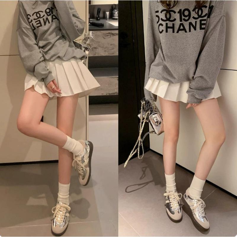 

Retro lace leather silver round head lace-up women s inner height-increasing casual sneakers 35