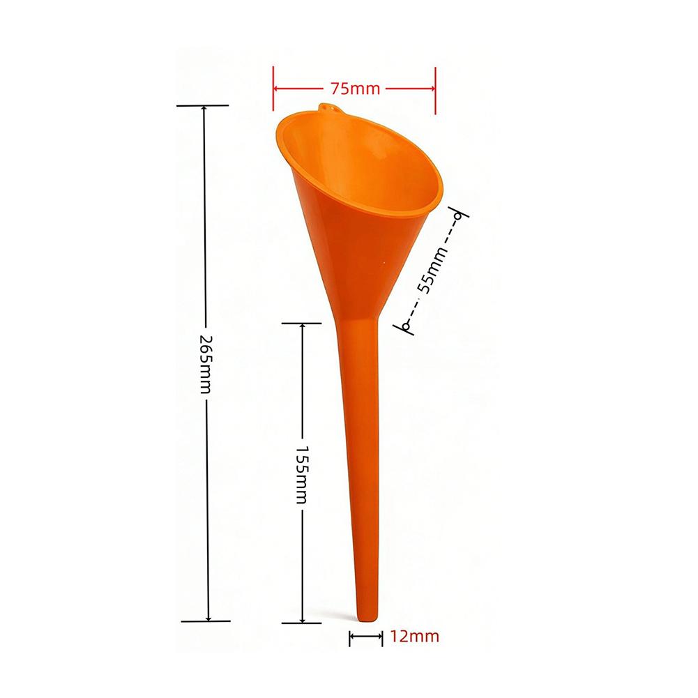 Hands‑Free Long Neck Oil Funnel Anti-splash Plastic Refueling Funnel Fuel Filling Tools For Car Motorcycle Engine Oil Transfer