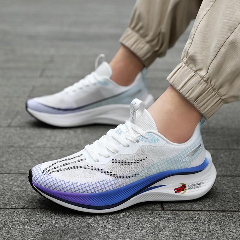 Zapatillas de Correr Chitu Verano Malla Transpirable Suela Suave para Hombre y Mujer Flying Electric 3 Estudiante Profesional Ligeras 7 Pro Zapatillas Deportivas