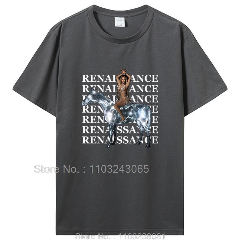 Singer New Album Beyonce Renaissance TShirt Tee For Fans Unisex Unisex Cotton Tshirt Fashion Tops Casual Streetwear