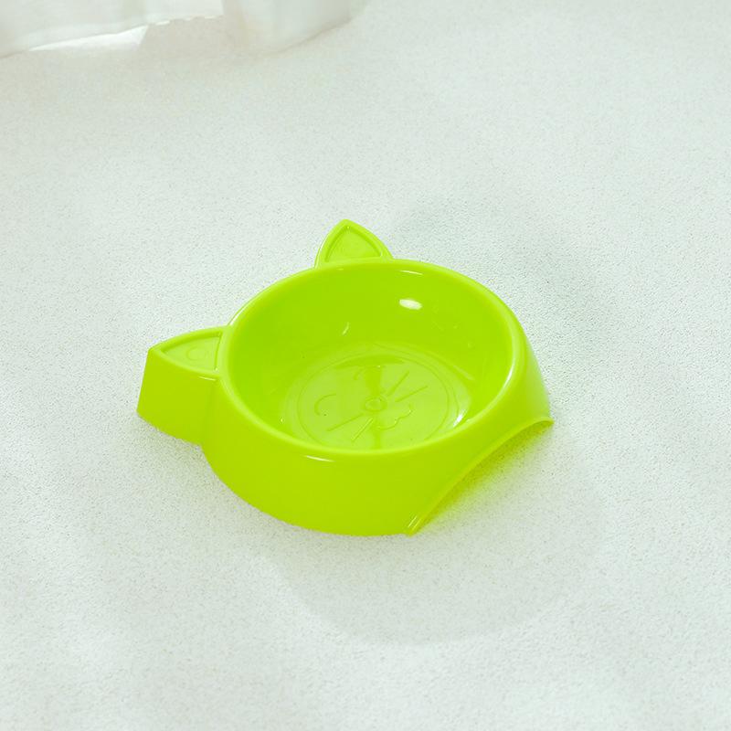 Haustiernapf Hundenapf Katzenohr Einzelnapf Reisnapf Umkippsicher Hundenapf Katzenfutter-Napf Zubehör für kleine Hunde und Katzen