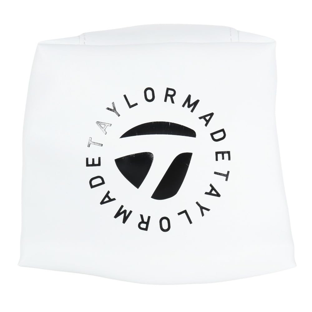 TaylorMade Circle Logo Putter Cover, Mallet, White, Unisex, 2015 Spring/Summer