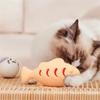 Self-beating Stick Feline Fun Interactive High Quality Self-entertainment Mint Scent Fish Shaped Cat Toy Silicone Cat Toys