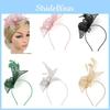 Raffinata Piccola Pinza per Capelli a Fiocco Stile Vintage Tiara per Fotografia Sposa e Accessori di Moda