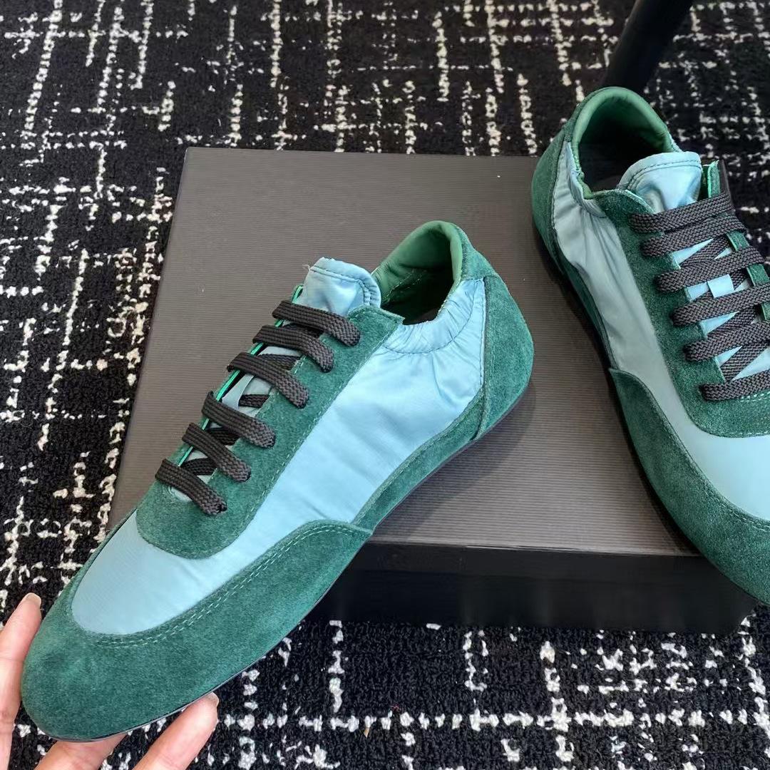 

Новая спортивная обувь Мужская шнуровка Ткань Кожа Мужская обувь Немецкая тренировочная обувь Женская обувь с круглым носком на плоской подошве 44