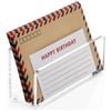 Acrylic Mail Holder Self Standing Multifunctional Envelope Mail Sorter Letter   Stand for