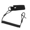 Cordão de Segurança de Mola para Ferramenta de Disparo Anti-Perda Resistente a Cortes Nylon Cordão de Câmera Corda para Acessórios de Caça ao Ar Livre