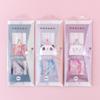Simple Transparent Four Piece Ruler Set For Student Learning Stationery Supplies
