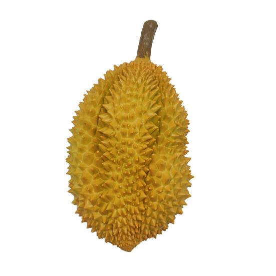 Durianmodell Falsk durian-dekorasjon Falsk durian-figur Kunstig fruktrekvisitt for Fruktbutikker Supermarkeder Utstilling