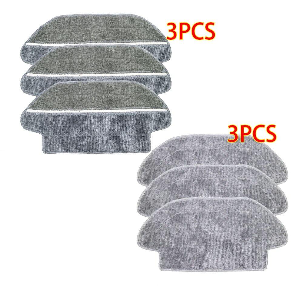 Roller Side Brush Mop Rag Cloth HEPA Filter for Xiaomi Mijia LDS / STYJ02YM / Conga 3490 Viomi V2 PRO V3 SE Robotic Vacuum Parts