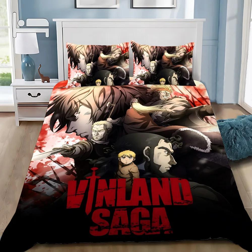 

Anime V-Vinlplus S-Saga Beding Set For Bedrom Soft Modern Bedspreads Comefortable Children Kids Soft Duvet Cover Comfortable Quilt Cover And Pilowcase 100*200cm Single