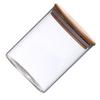 Transparent Glass Bottle Practical Kitchen Organizer Food Storage Container Glass Storage Jars Kitchen Candy Jar